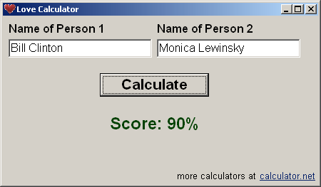 Love Calculator 1.0.0 full